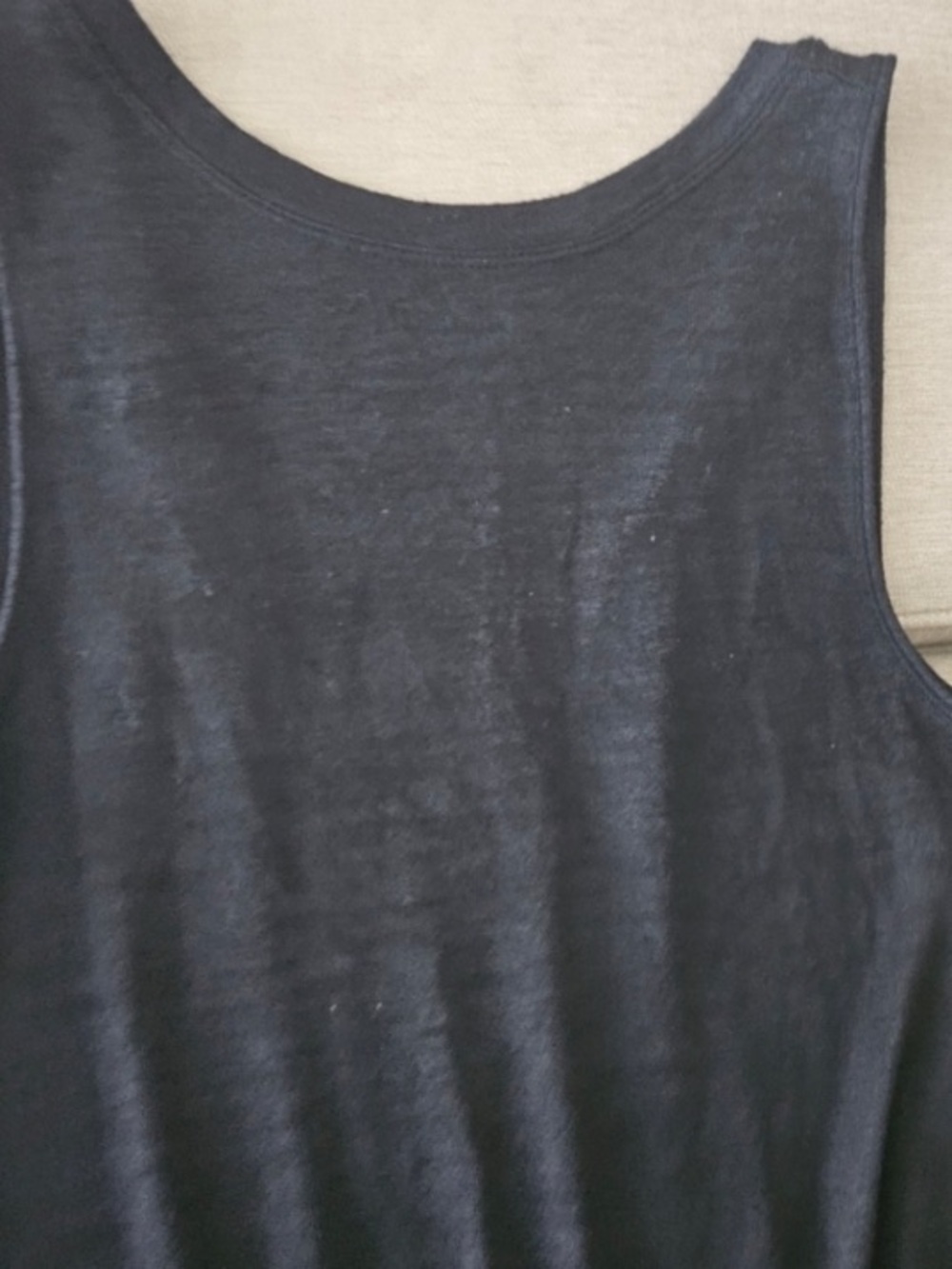 Aritzia Wilfred Black Sleeveless Romper with Tie Detail - Picture 3 of 8